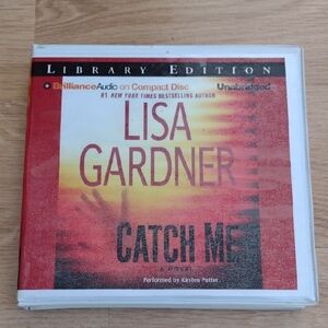 Lisa Gardner Catch Me Library Edition Unabridged 11 Audio CDS Like New